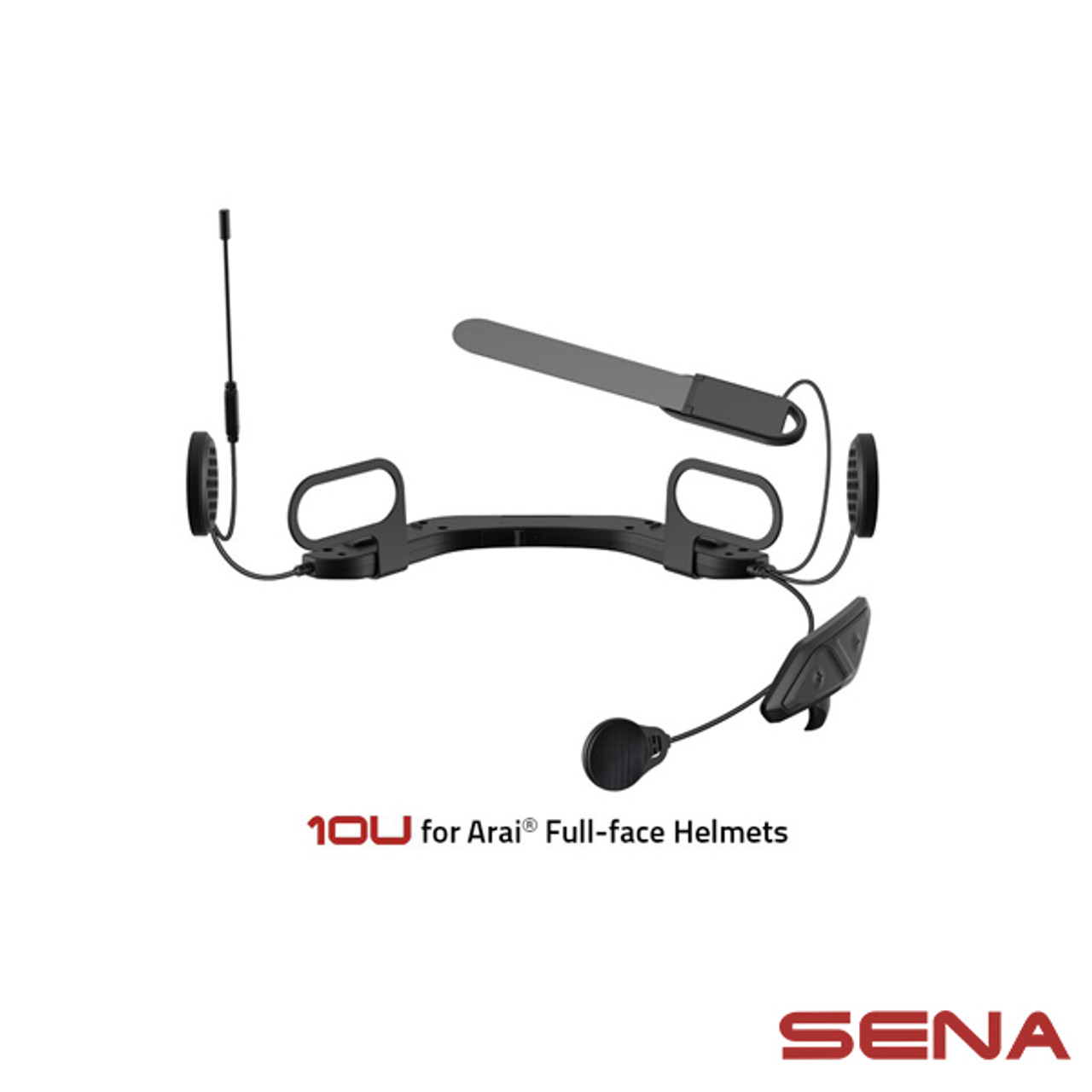 Sena 10U Bluetooth Headset For Arai Full Face Helmets - Sportbike Track Gear