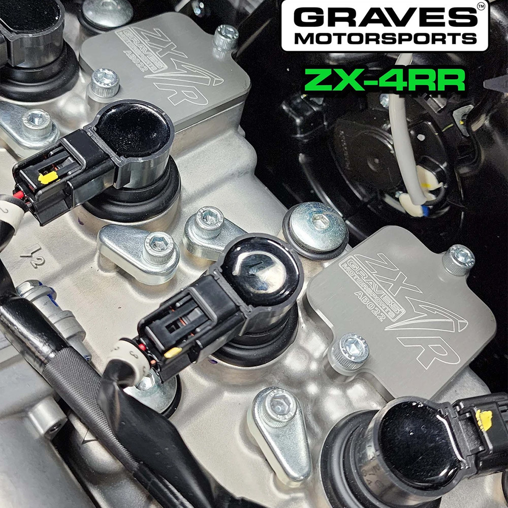シール Graves Motorsports Kawasaki ZX10R 2016-2026 Smog Block Off Plates