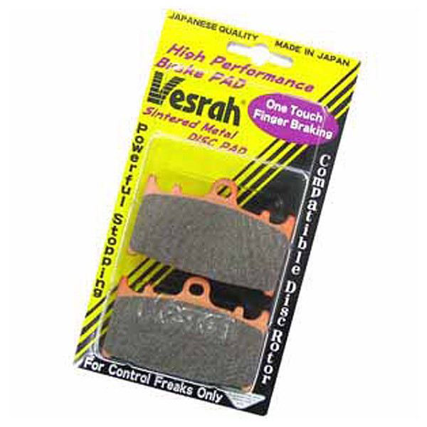 Vesrah Kawasaki ZX10R 2016-2026 JL Sintered Metal Rear Brake Pads