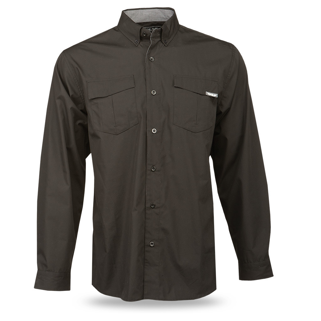 Fly Racing Button Up Shirt - Sportbike Track Gear