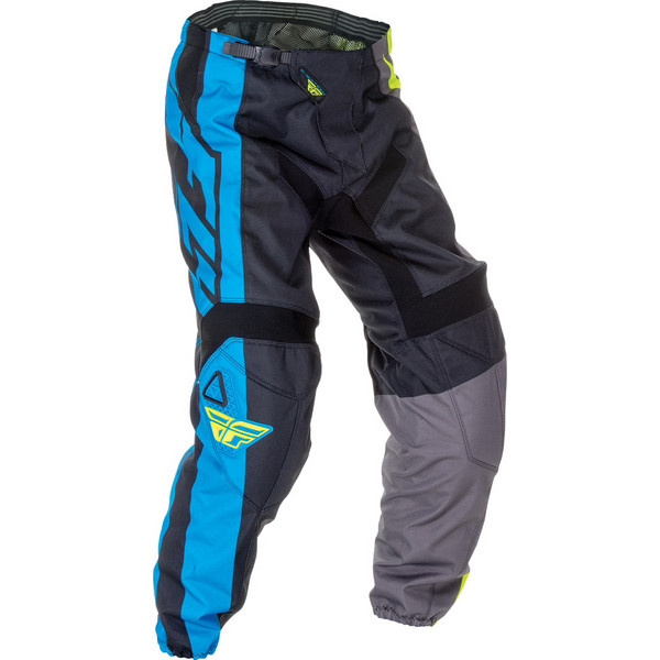 Pantaloni Moto Fly Racing F-16 In Pelle - Nero, Unisex, Ventilati E Comodi Per Enduro - 5