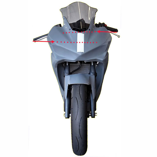 Woodcraft Yamaha R3 2015-2018 Clip-Ons