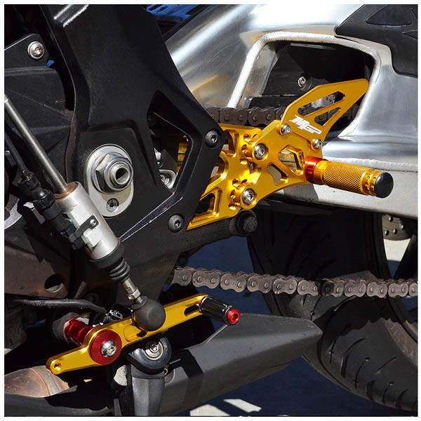 Hotbodies Racing BMW S1000RR 1519 Rearsets Sportbike Track Gear