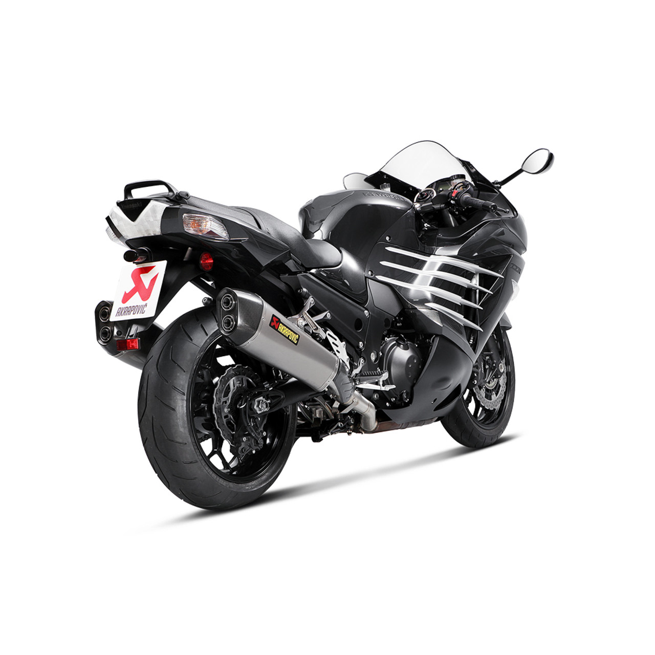 ZZR 2016 Titanium Slip-On Exhaust Sportbike Track Gear