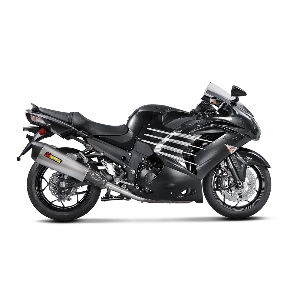 Akrapovic Kawasaki ZX-14R Ninja 12-21 Titanium Slip-On Exhaust