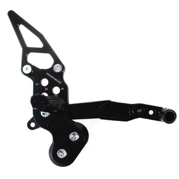 Driven TT Rearsets Kawasaki Z125 Pro 20172023