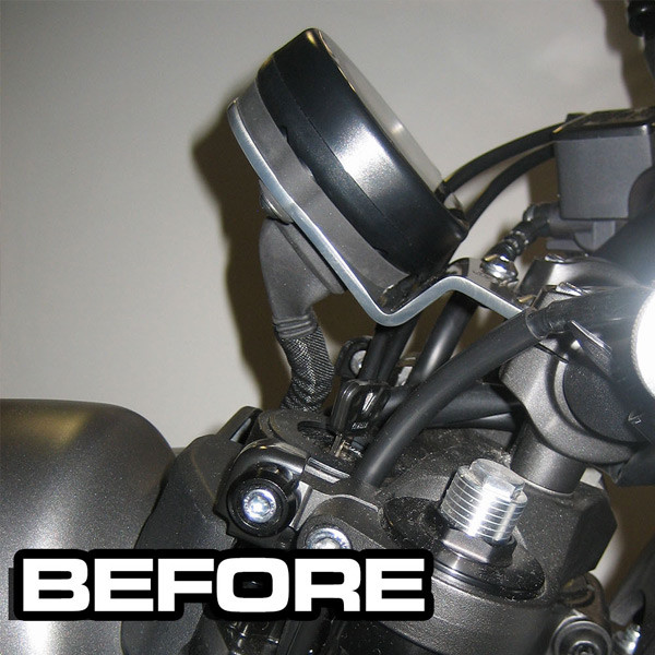 Graves Motorsports Yamaha XSR900 2016-2019 Dash Relocation Kit