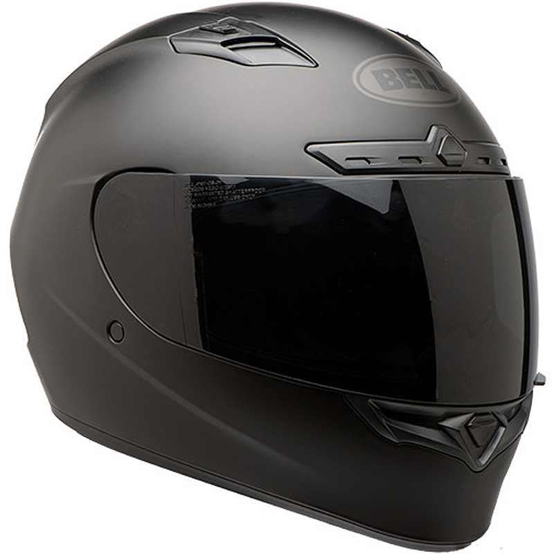 Bell Qualifier DLX | Blackout Full Face Helmet | Sportbike Track Gear