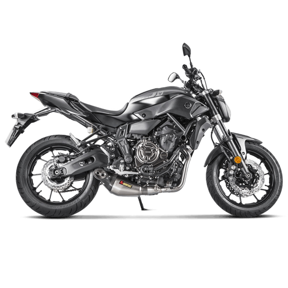 Akrapovic Yamaha FZ-07 / MT-07 2014-2020 Racing Line Titanium Full
