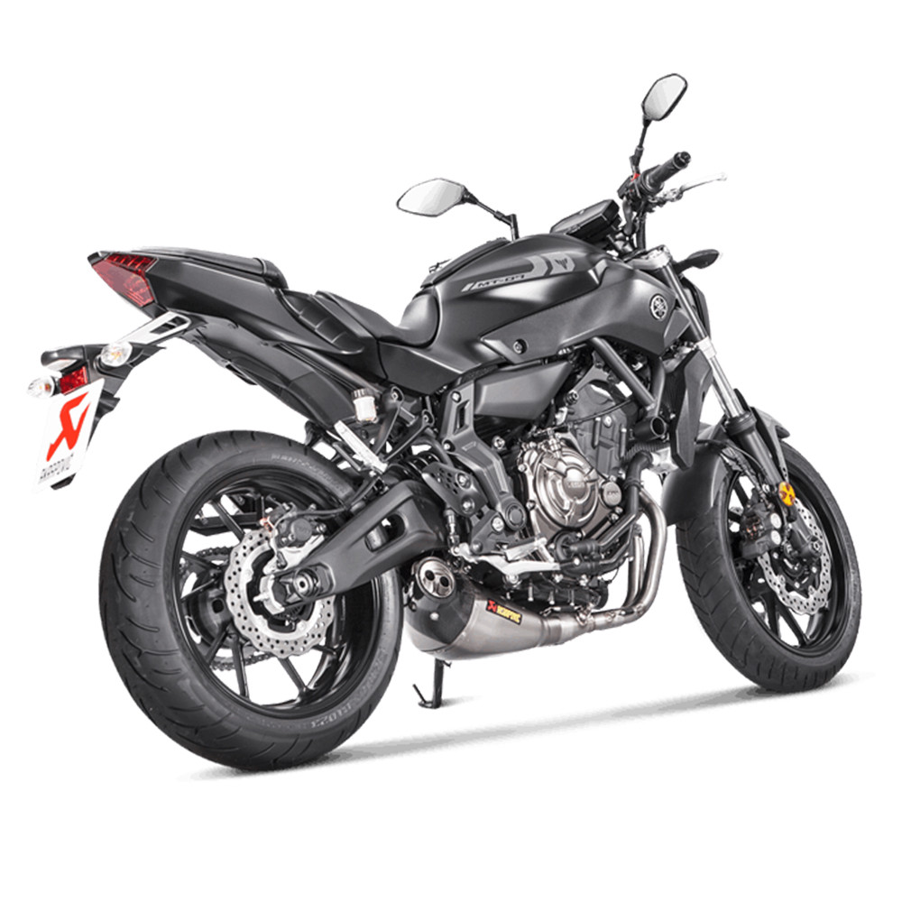 Akrapovic Yamaha FZ-07 / MT-07 2014-2020 Racing Line Titanium Full