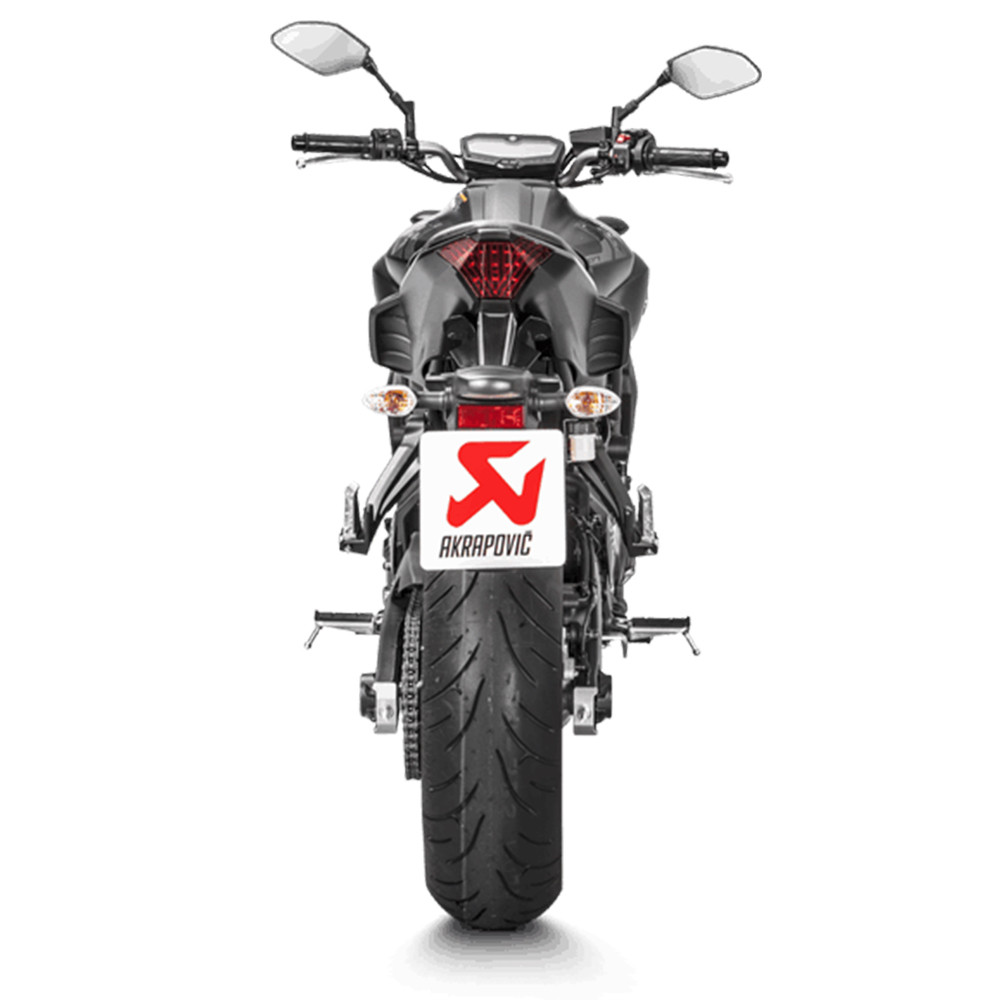 Akrapovic Yamaha FZ-07 / MT-07 2014-2020 Racing Line Titanium Full