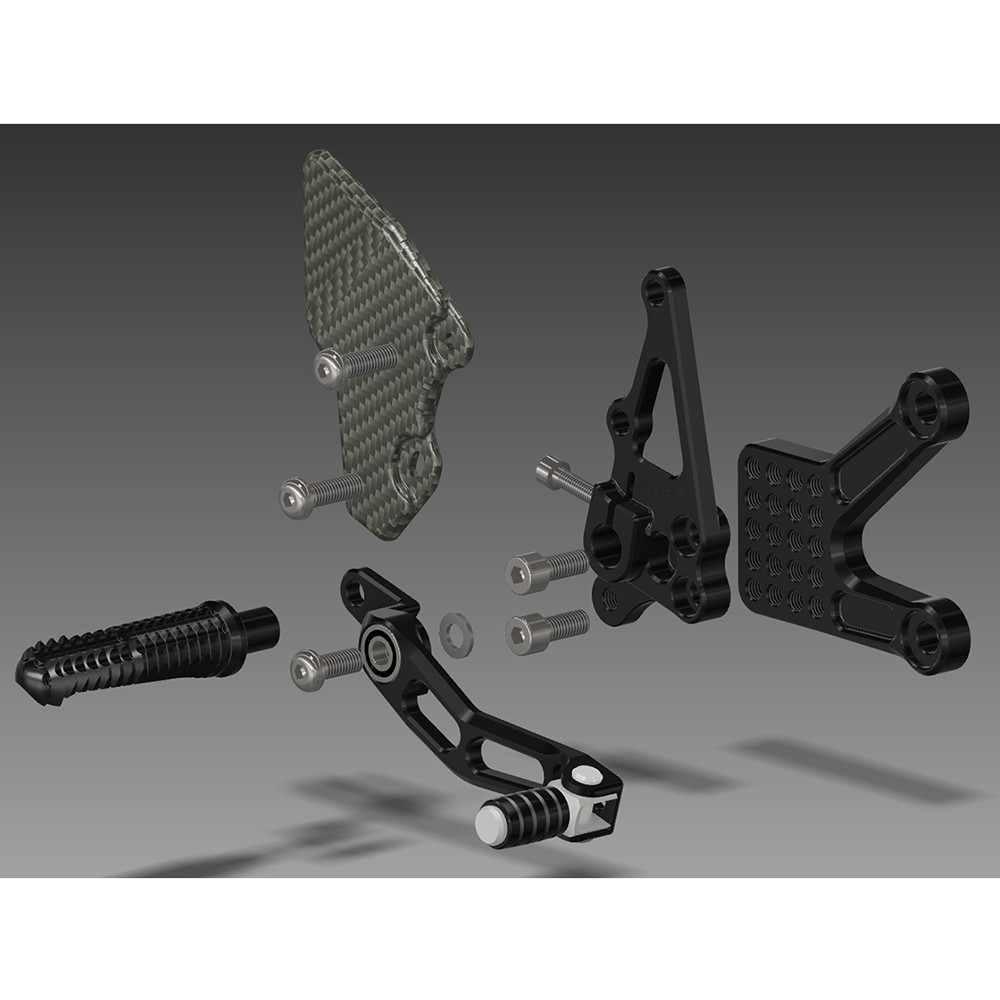 Attack Performance Kawasaki ZX10R 20162023 Rearsets