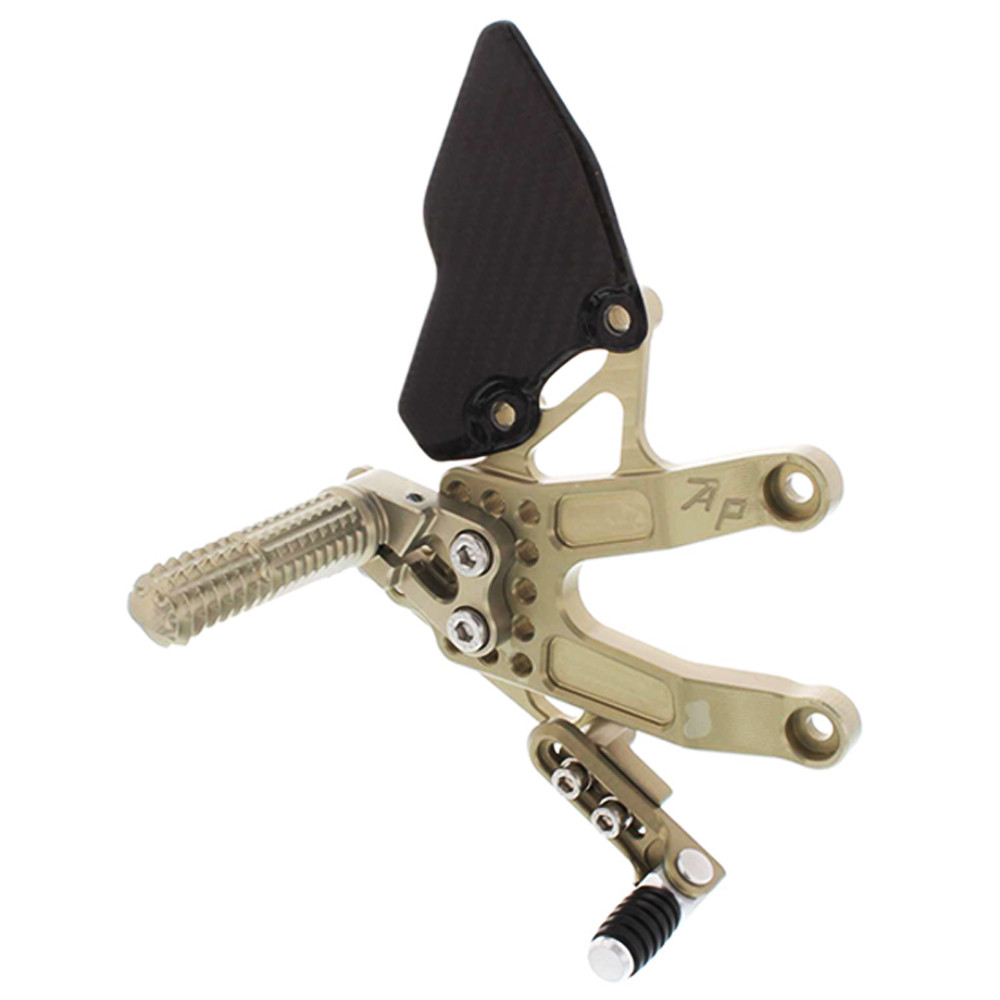 Attack Performance Triumph Daytona 675 0612 Rearsets Sportbike Track Gear