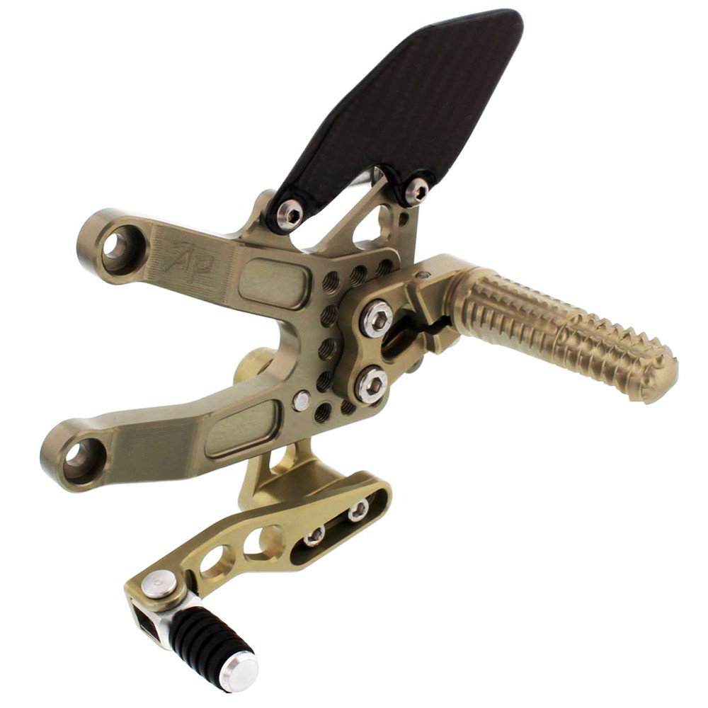 Attack Performance Triumph Daytona 675 0612 Rearsets Sportbike Track Gear