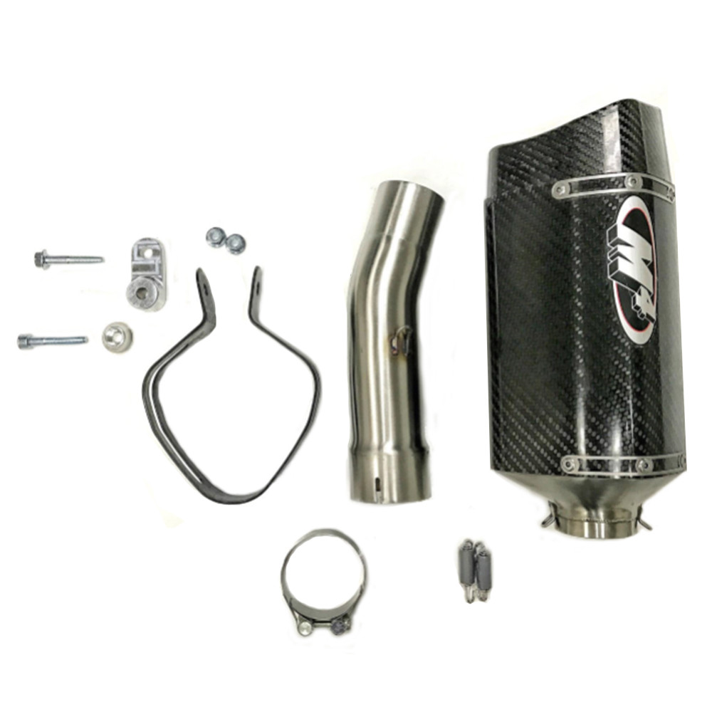 M4 Suzuki GSXR 1000 2017-2026 Carbon Standard Mount Slip On Exhaust