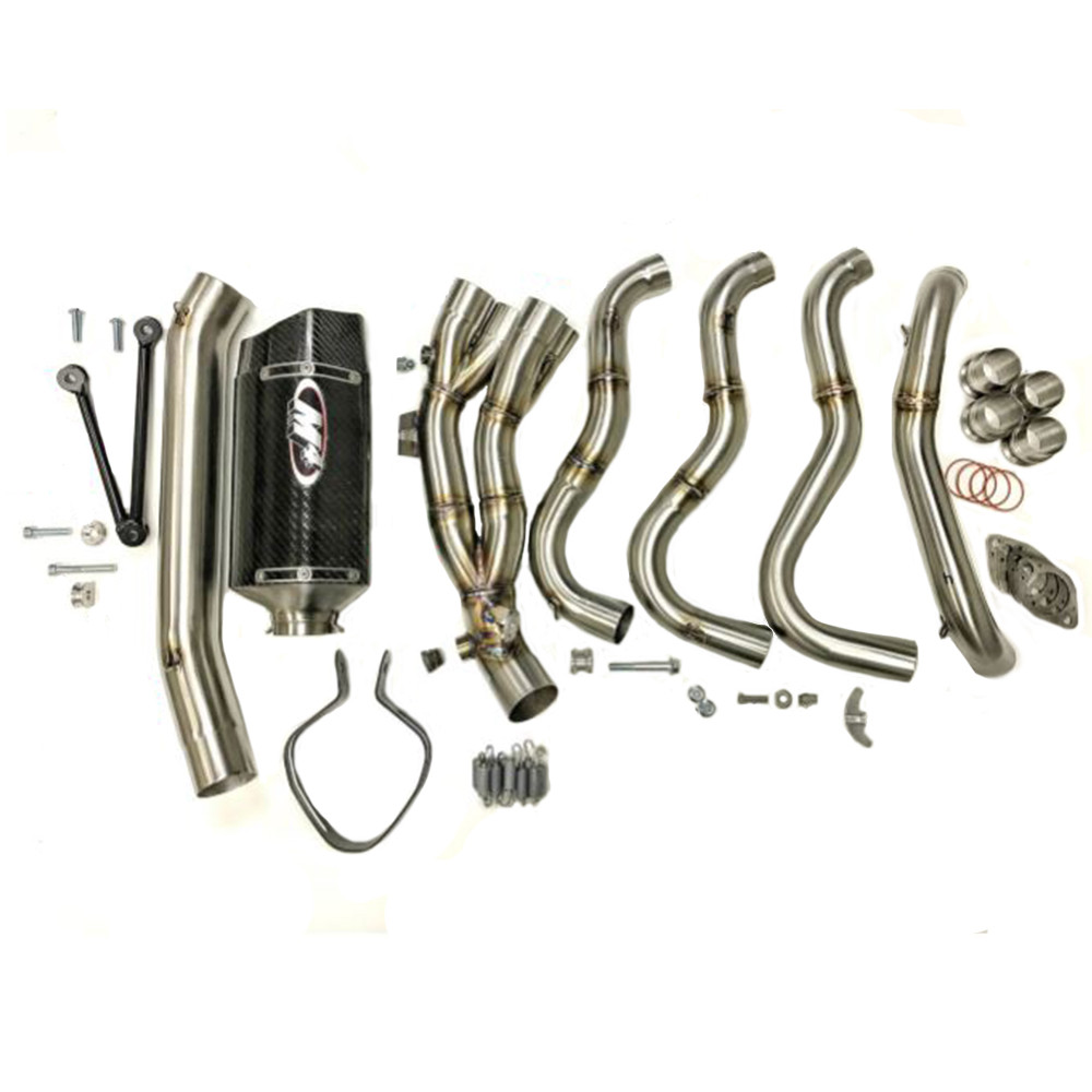 M4 Suzuki GSXR 1000 2017-2026 Carbon Standard Mount Full Exhaust w