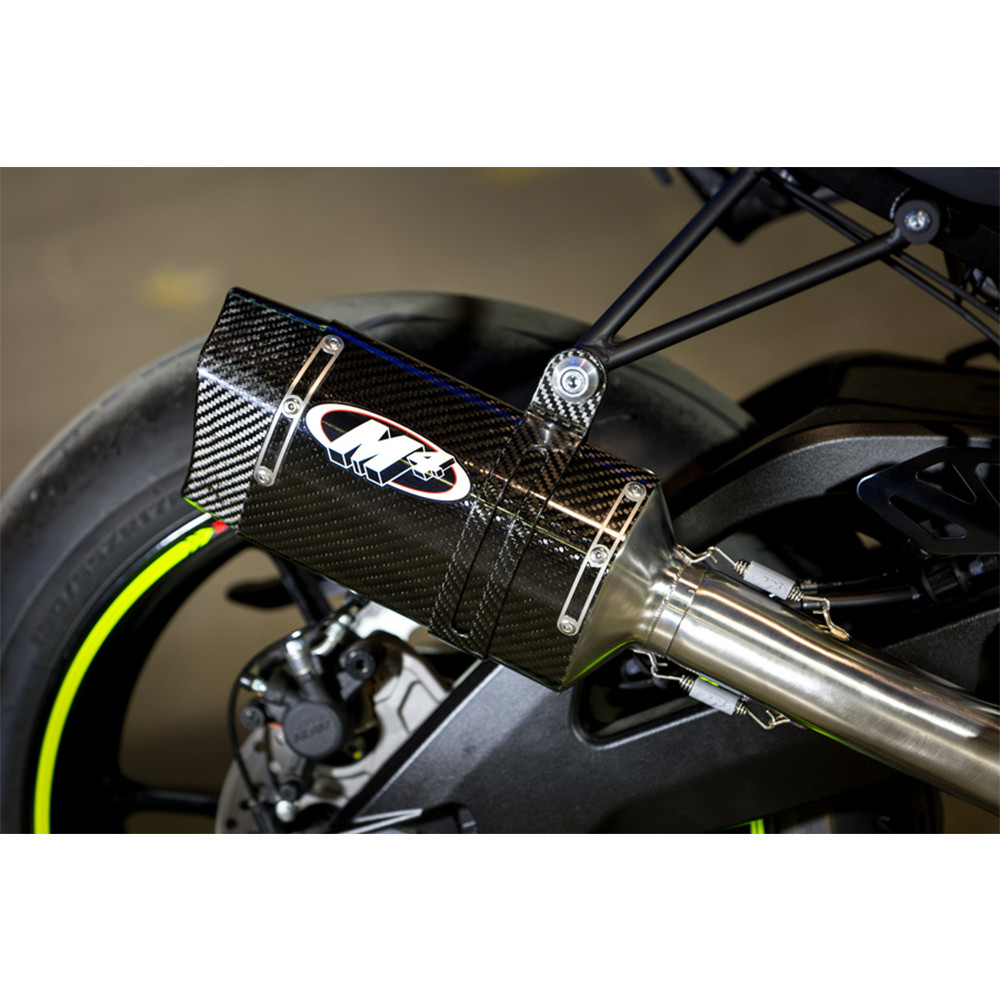 M4 Suzuki GSXR 1000 2017-2025 Carbon Standard Mount Full Exhaust w