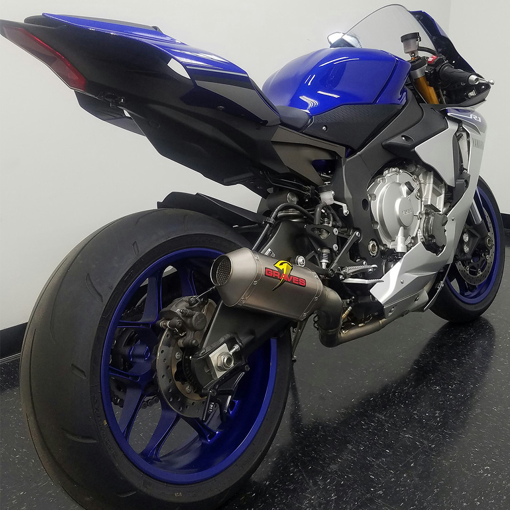 2015-2026 Yamaha R1 Graves Motorsports Full Titanium Exhaust