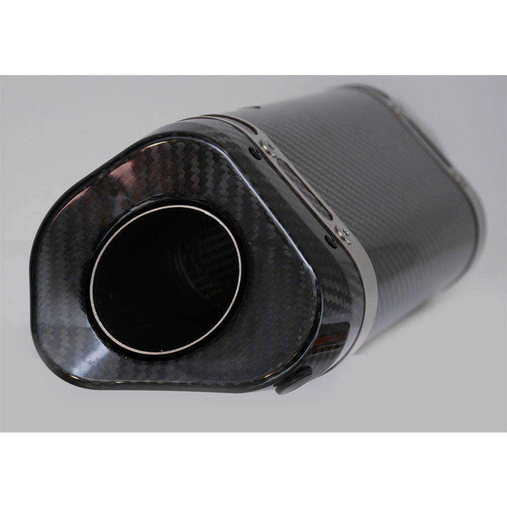 Graves Motorsports Kawasaki ZX6R 2009-2018 Carbon Slip-On Exhaust