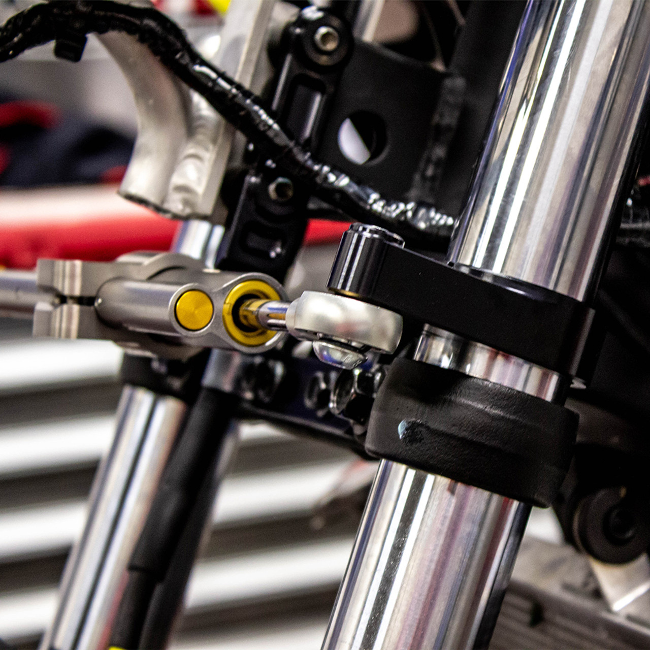 Graves Motorsports Yamaha R3 20152018 Steering Damper Mount