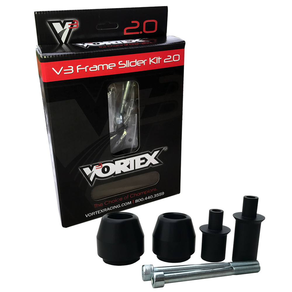 Vortex Kawasaki ZX-10R 04-05 V3 2.0 Frame Sliders - Sportbike