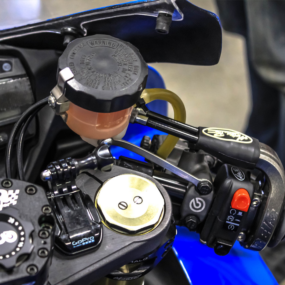 Driven Reservoir Bracket Sportbike Track Gear