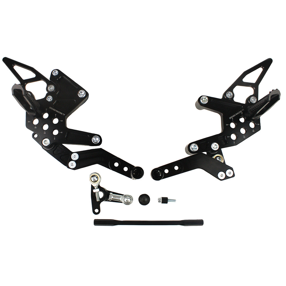 2セット Driven TT Rearsets Honda CBR650 14-16 - Sportbike Track Gear