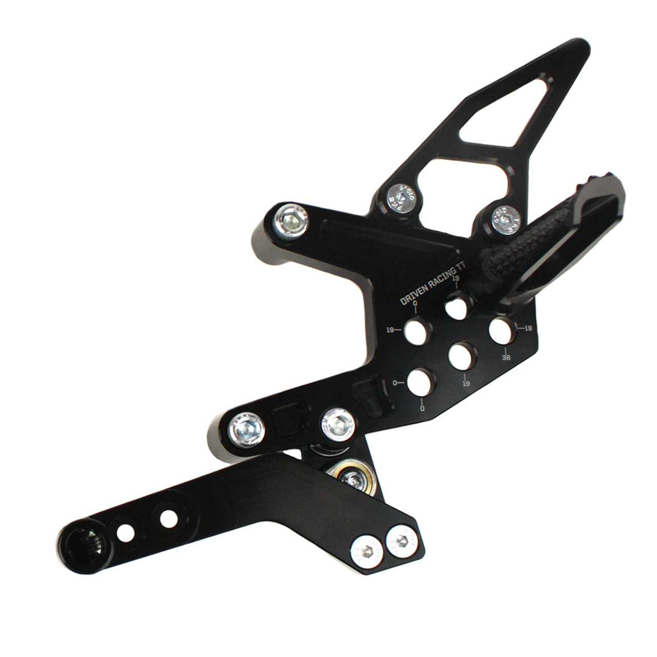 Driven TT Rearsets Honda CBR650 1416 Sportbike Track Gear