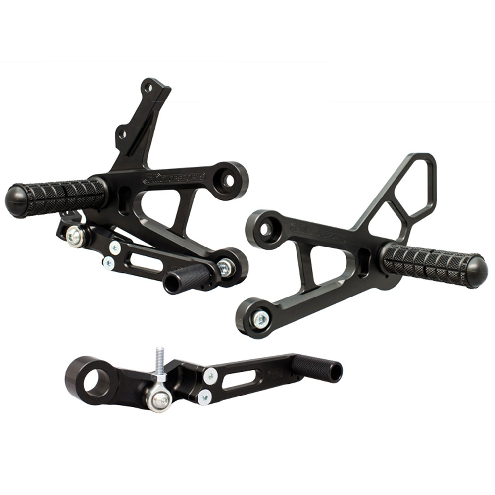 Woodcraft Suzuki GSXR-1000 2017-2026 Complete Rearset Kit