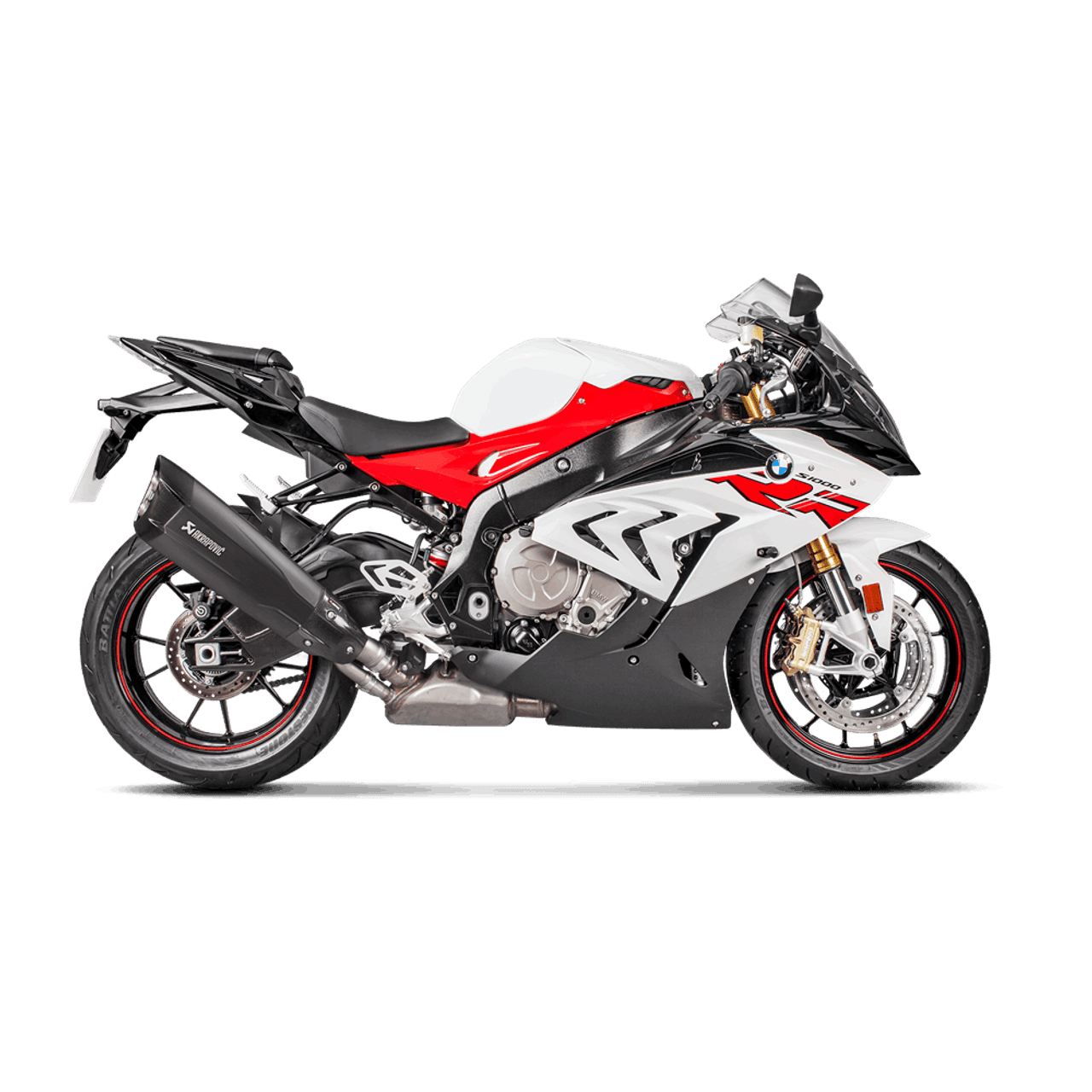 Akrapovic BMW S1000RR 2017-2018 Black Titanium Slip-On Exhaust