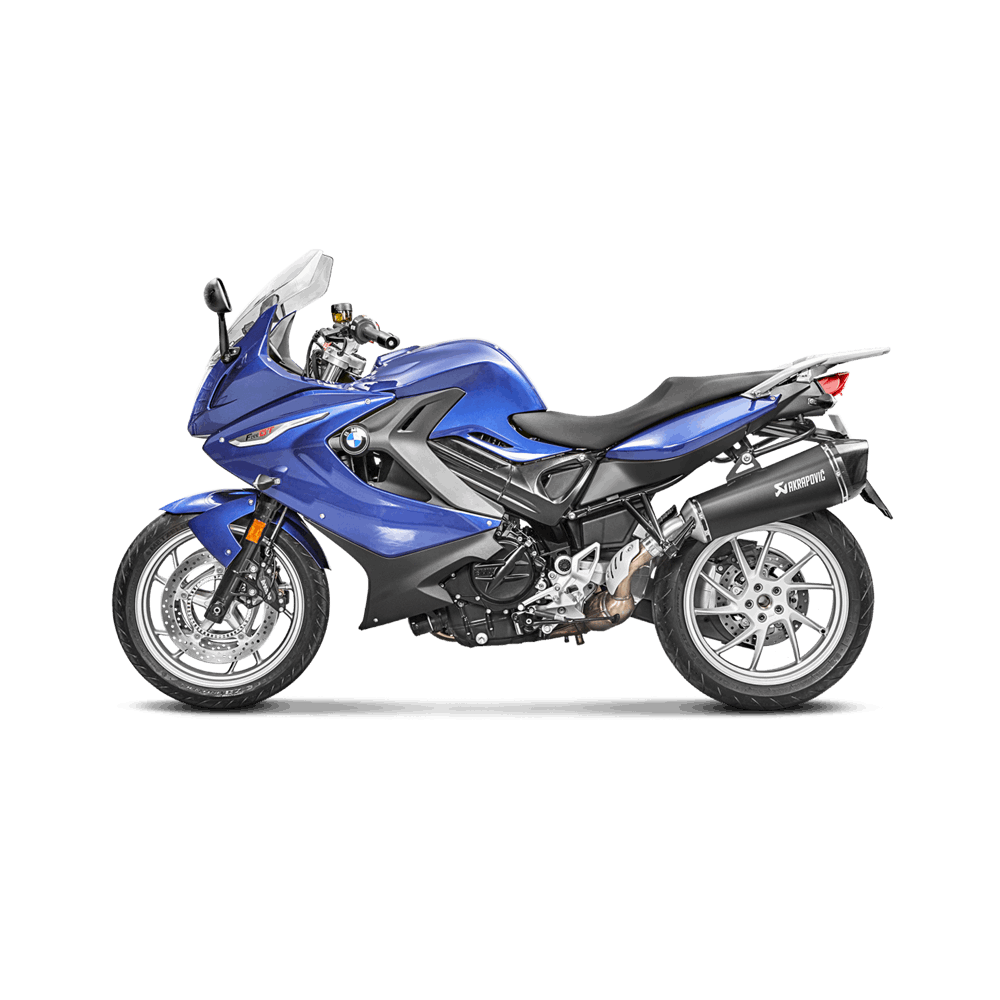 Akrapovic BMW F800GT 13-19 Black Titanium Slip-On Exhaust