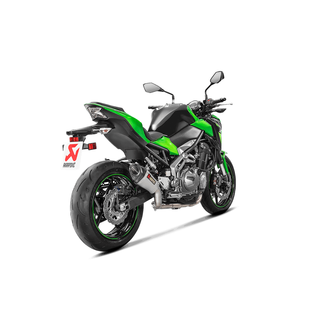 Akrapovic Kawasaki Z900 2017-2024 Titanium Slip-On Exhaust