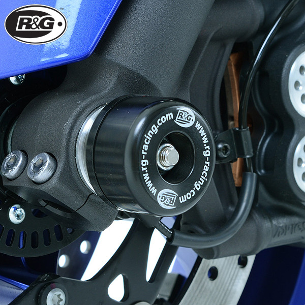 R&G アールアンドジー Racing Fork Protectors (Pair)，Black アクスル
