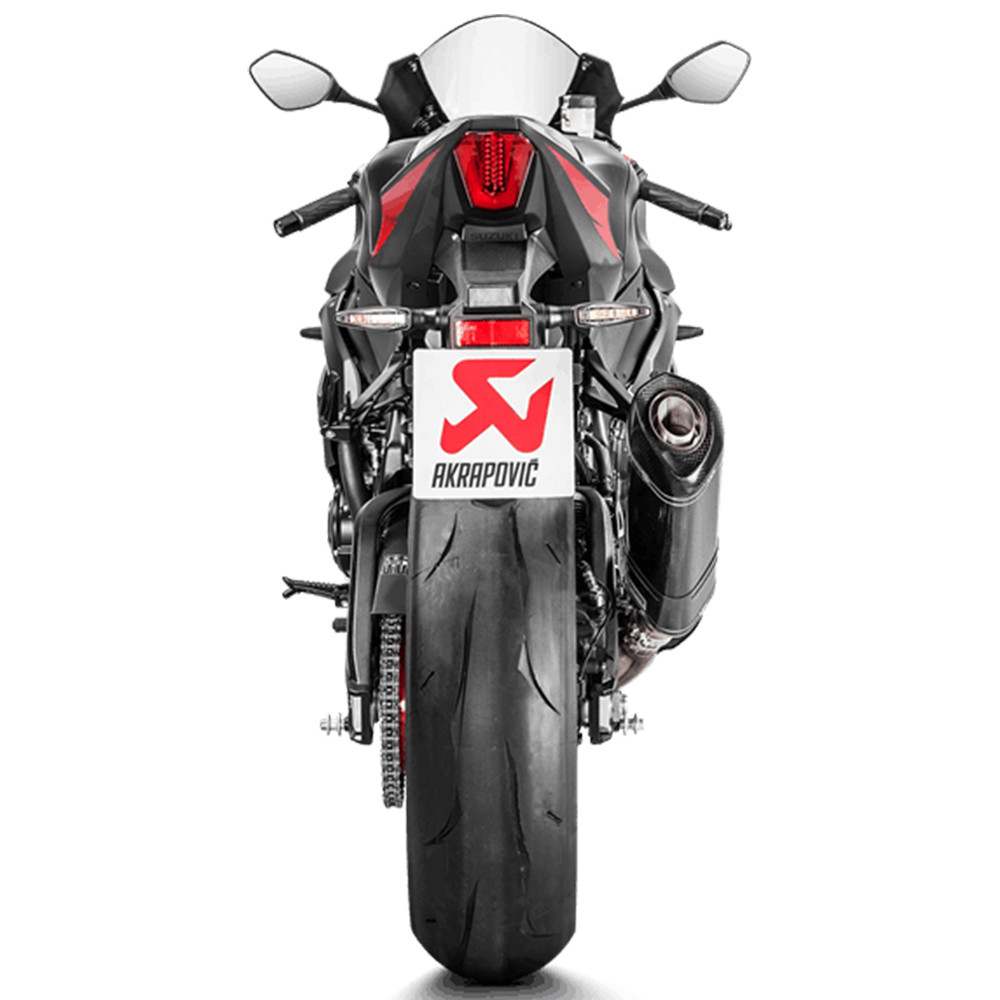 Akrapovic Suzuki GSXR 1000 2017-2026 Carbon Fiber Slip-On Exhaust