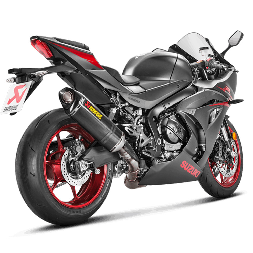 Akrapovic Suzuki GSXR 1000 2017-2026 Carbon Fiber Slip-On Exhaust