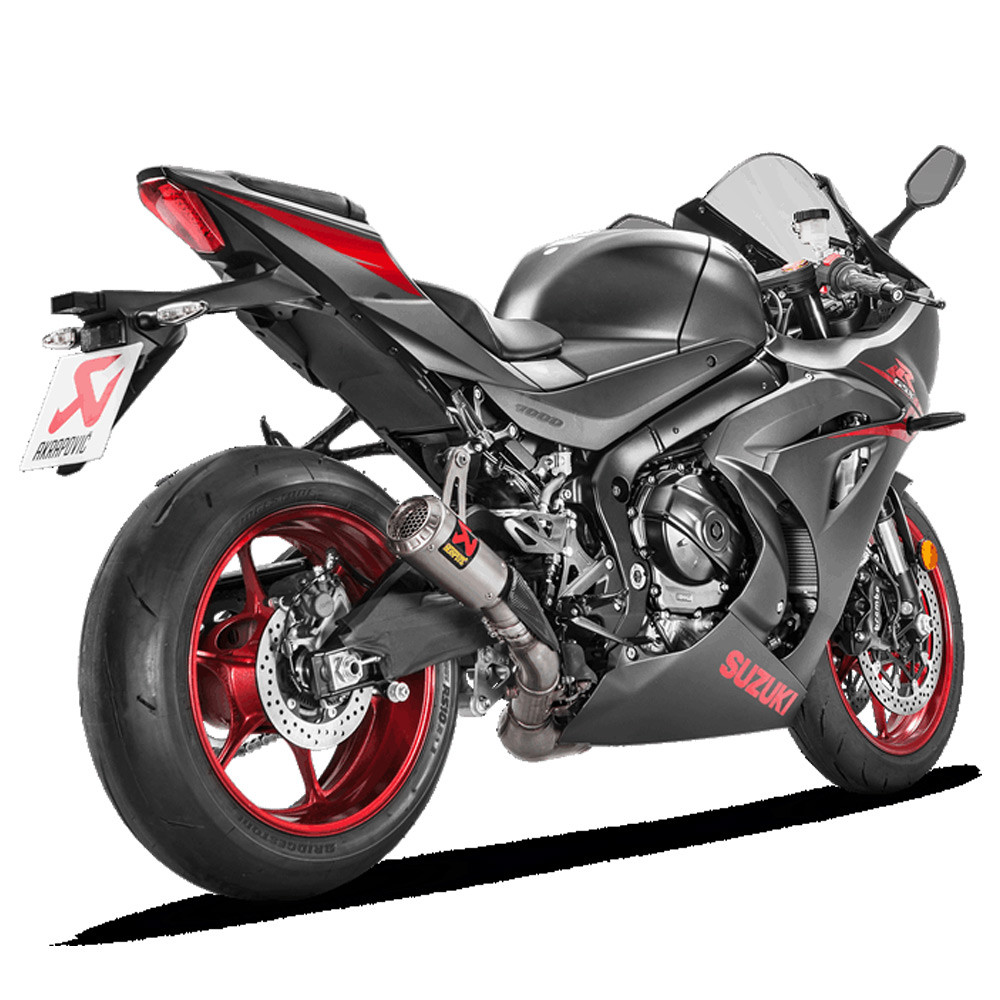 GSX-R1000（K9）AKRAPOVICオプションコレクターS/0ツイン用 Akrapovic Suzuki GSXR 1000 2017-2026 Evolution Titanium Full