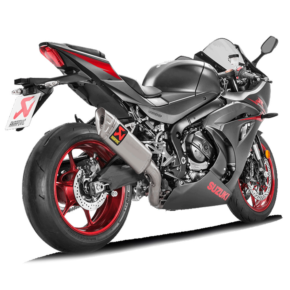 Akrapovic Suzuki GSXR 1000 2017-2026 Titanium Racing Full Exhaust