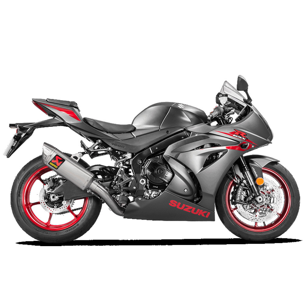 Akrapovic Suzuki GSXR 1000 2017-2026 Titanium Racing Full Exhaust