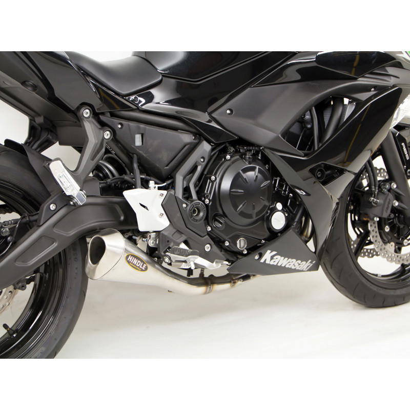 Ninja 650/Z650 17-26 EVO Megaphone Exhaust System by Hindle