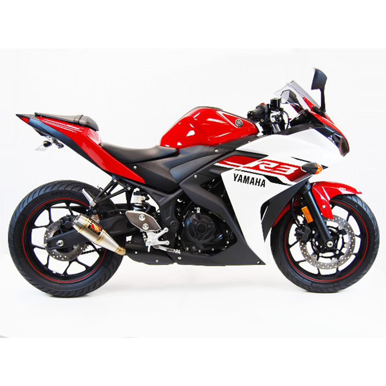 Guardia popurrí Tranquilidad Competition Werkes Yamaha R3 2015-2023 Slip-On Exhaust