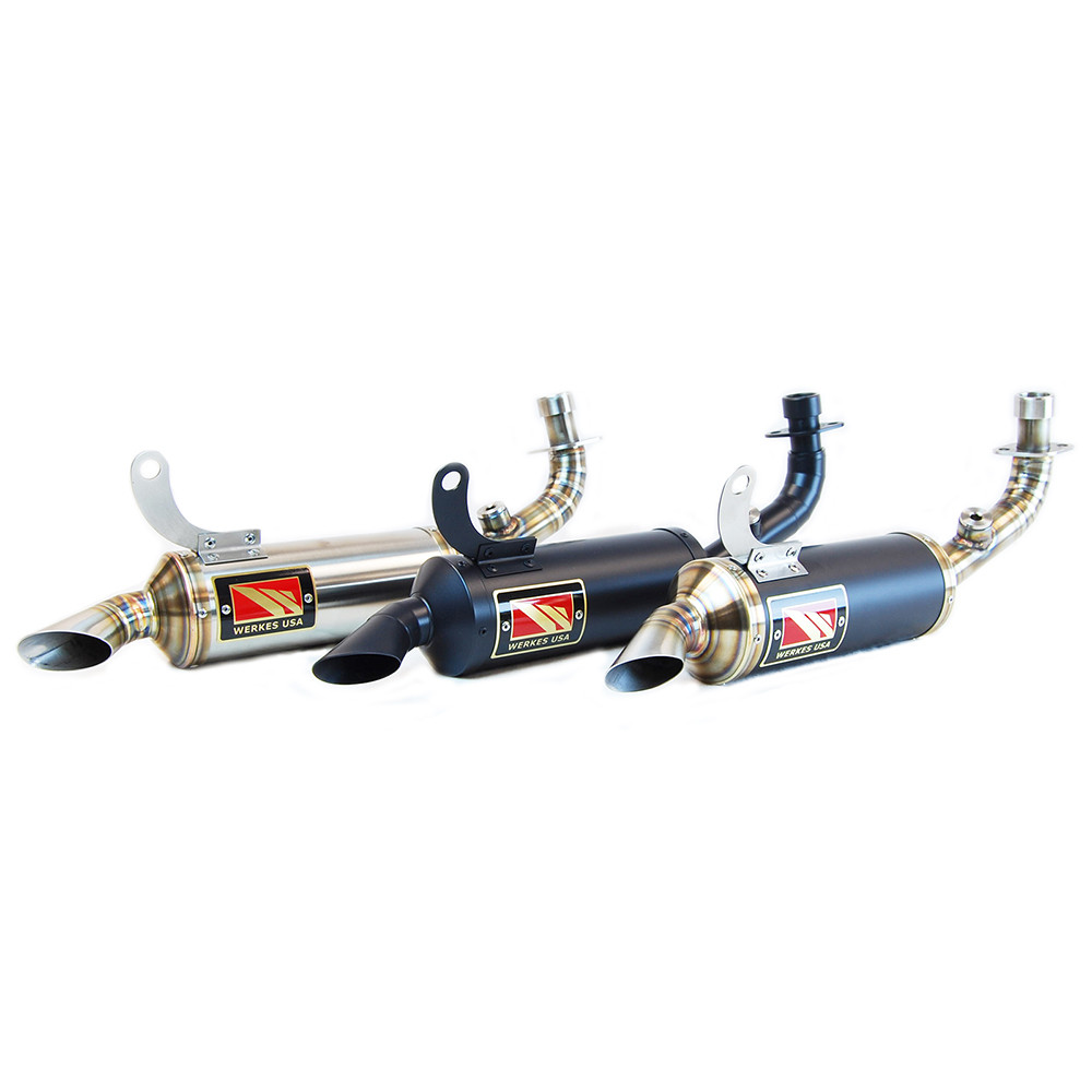Competition Werkes Kawasaki Z125 Pro 2017-2025 GP Slip-On Exhaust