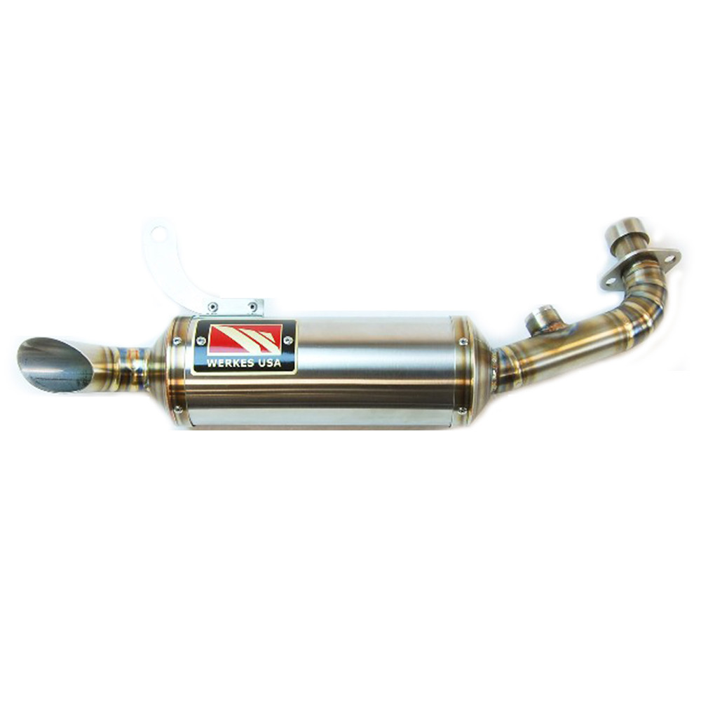 Kawasaki Z125 Pro 17-26 GP Slip-On Exhaust | Sportbike Track Gear