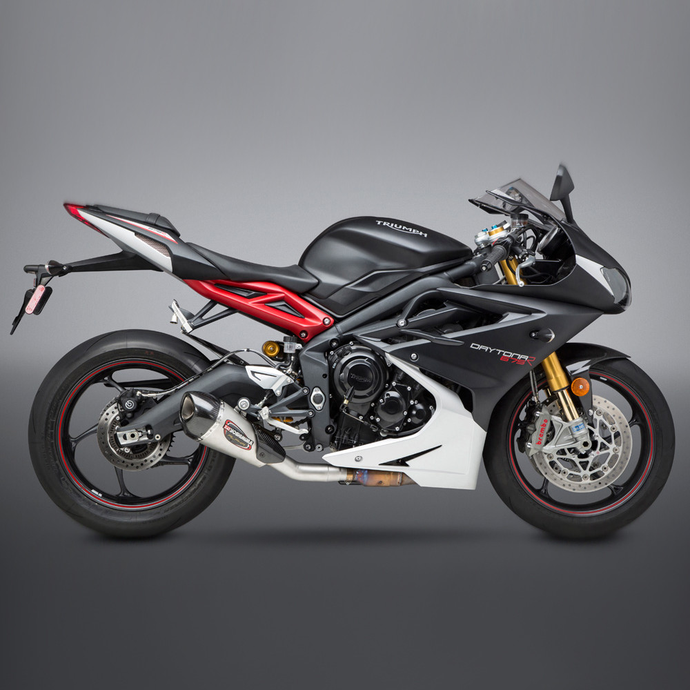 Yoshimura Triumph Daytona 675 13-17 Street Alpha T Slip On Works