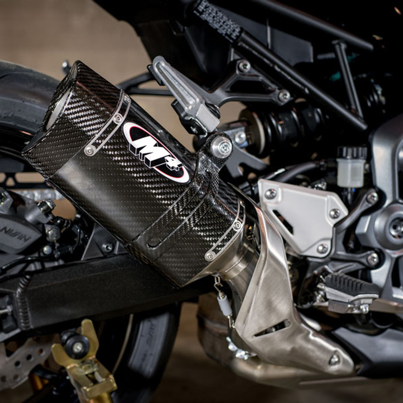 M4 Kawasaki Carbon Slip Exhaust