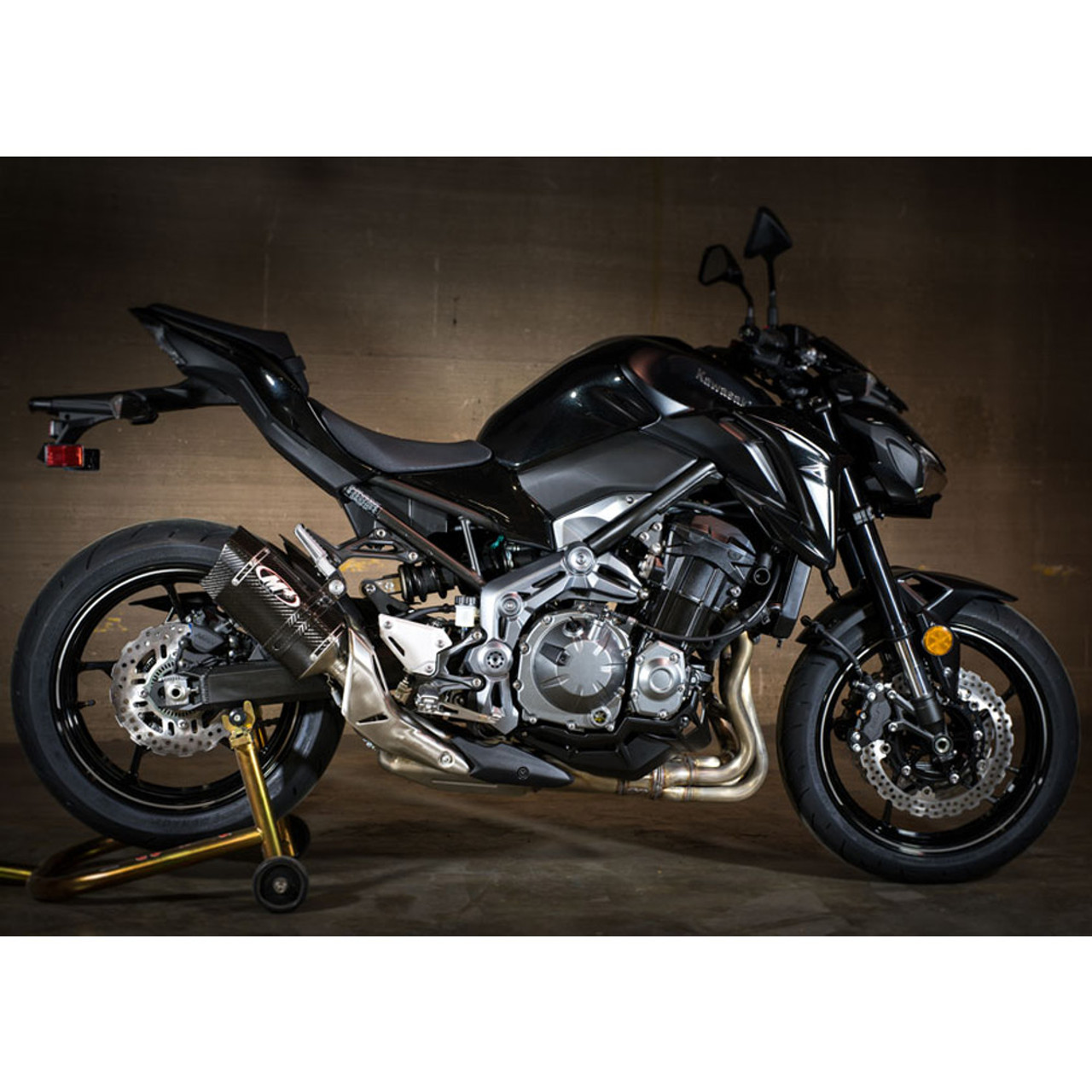 M4 Kawasaki Z900 20172024 Carbon Slip On Exhaust