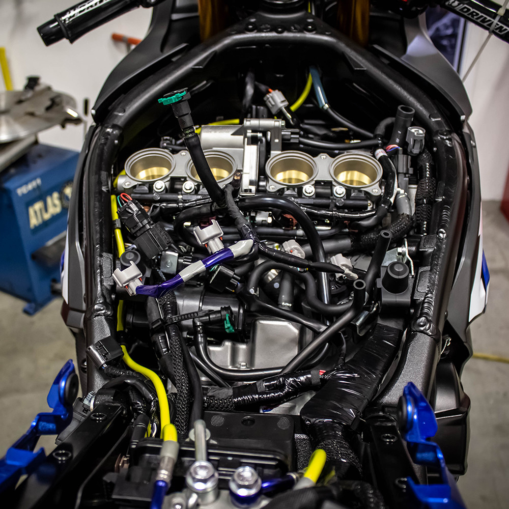 Spiegler Suzuki GSXR 1000 20172021 Front & Rear Brake Line Kit (ABS