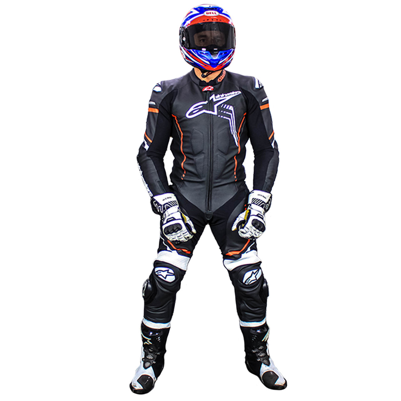 Alpinestars GP Plus V2 One Piece Leather Race Suit Sportbike Track Gear