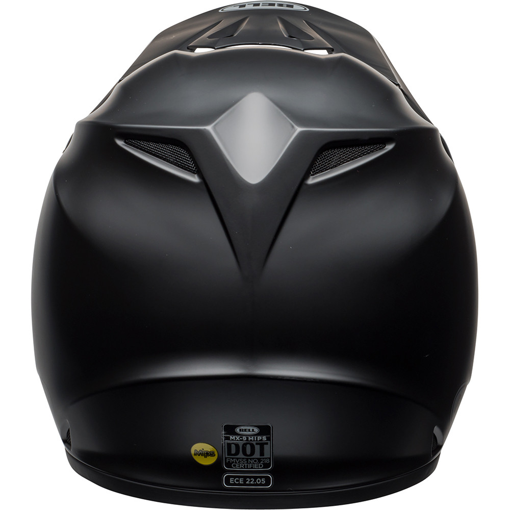 Bell MX-9 MIPS Matte Black Helmet - Sportbike Track Gear