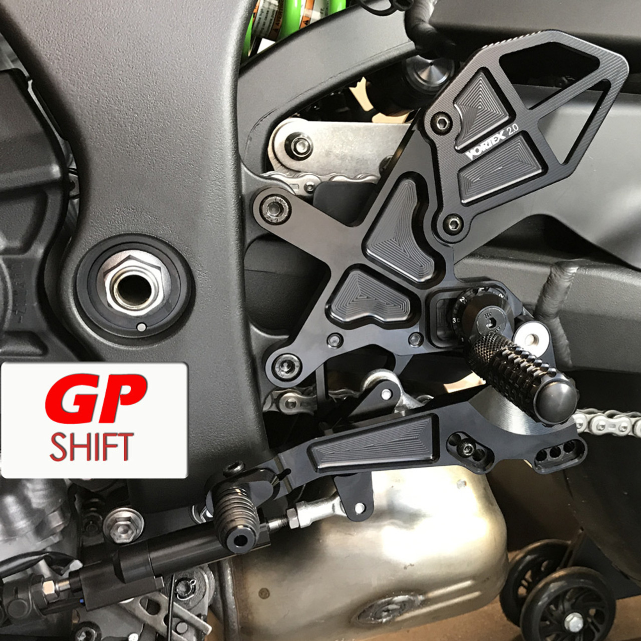 Kawasaki Ninja ZX10R 20162019 Vortex Rearsets