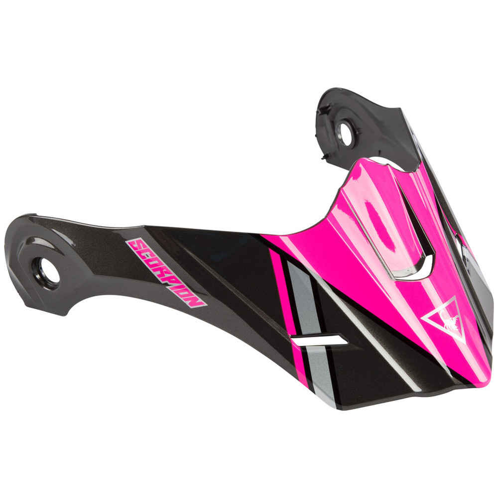 pink and black scorpion at 950 helmet EXO At950 Peak Visor Neocon Pink